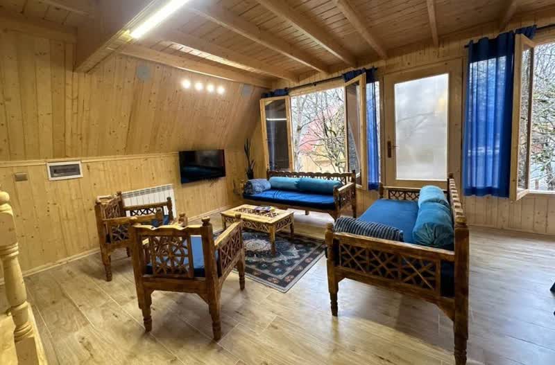 اجاره روزانه کلبه دو خواب جکوزی دار آبی سوادکوه - مازندران