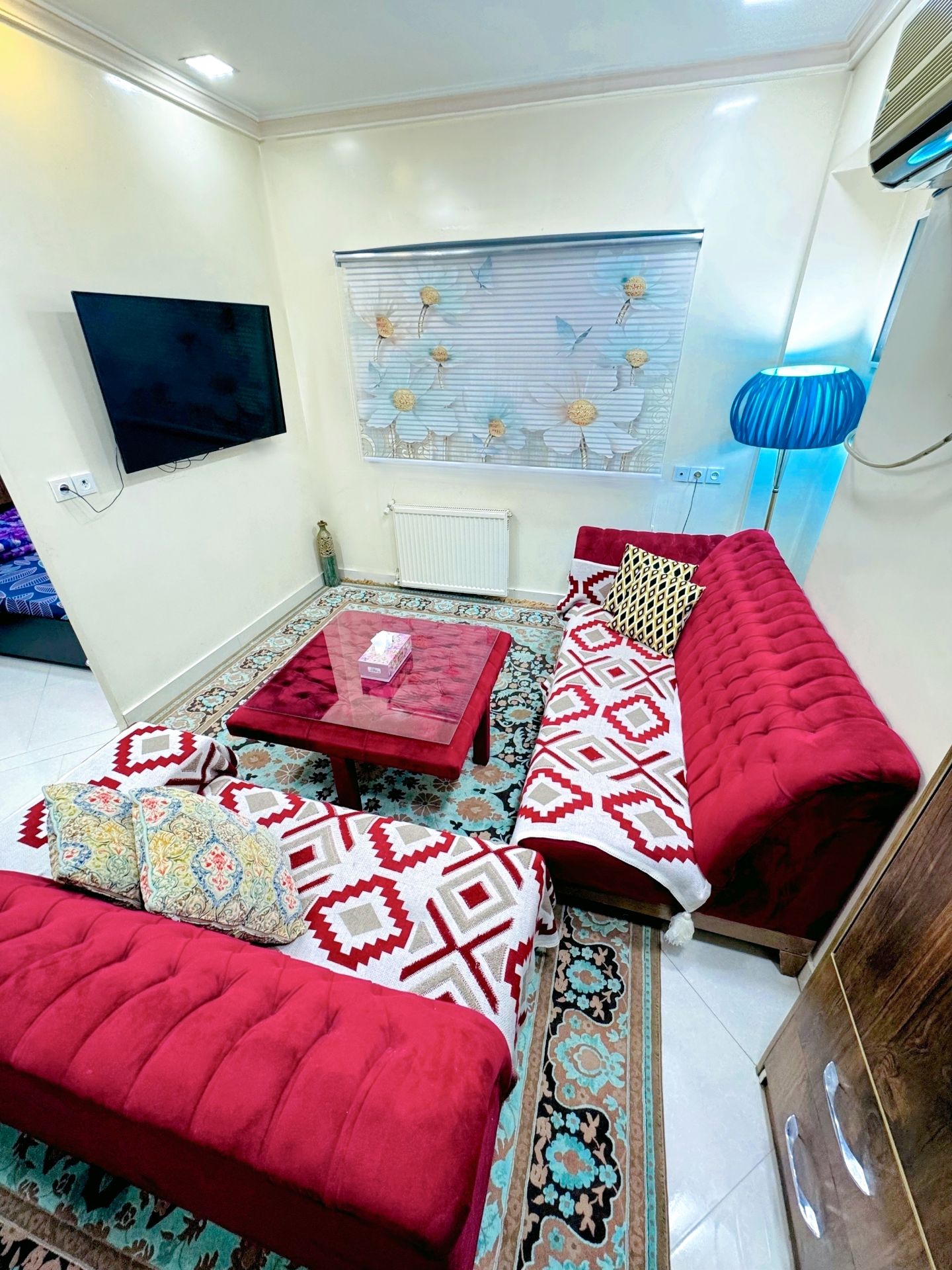 اجاره روزانه آپارتمان تک خواب لوکس ولیعصر منیریه - تهران