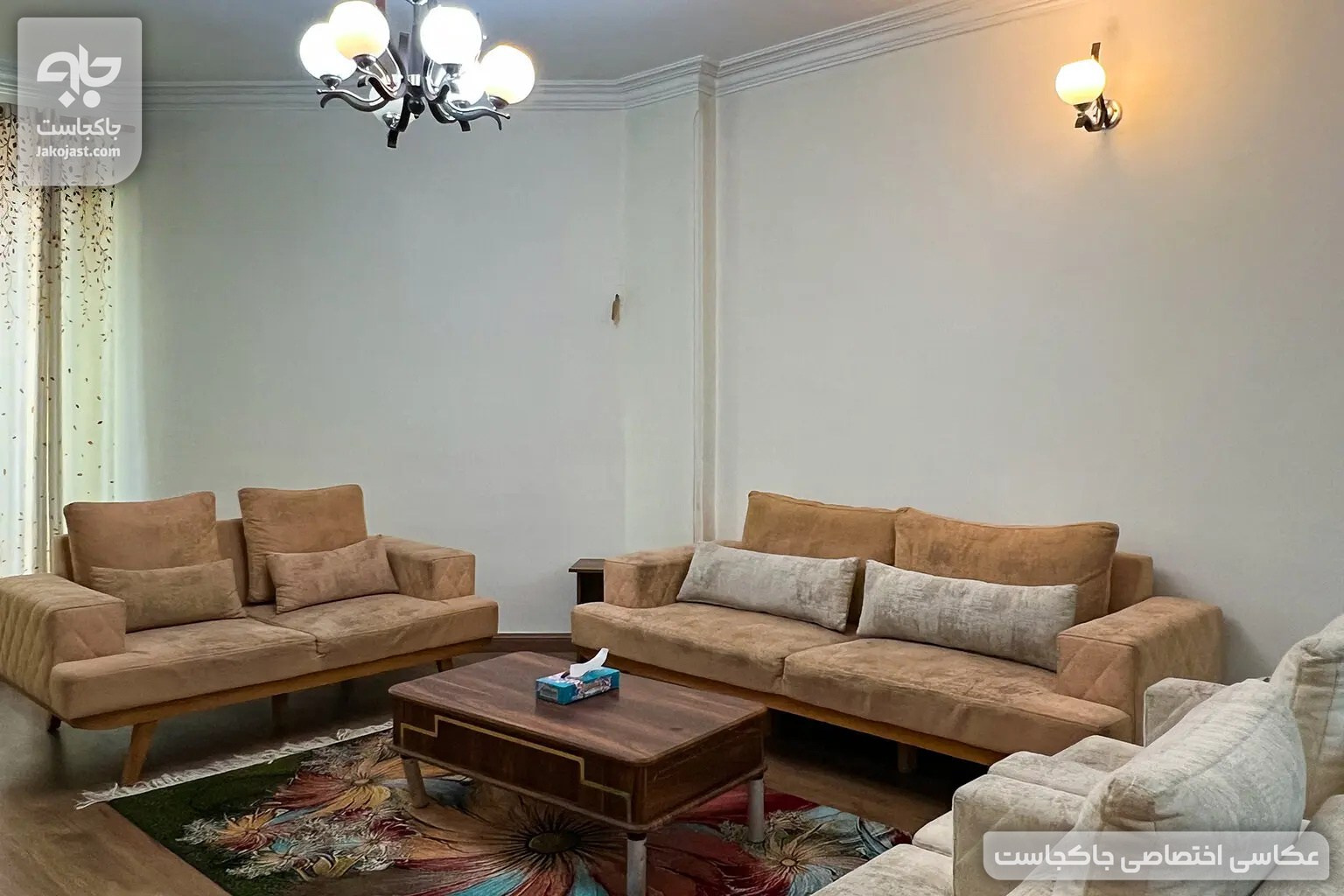 آپارتمان دو خواب سعادت آباد 2 اسکندری - پذیرایی