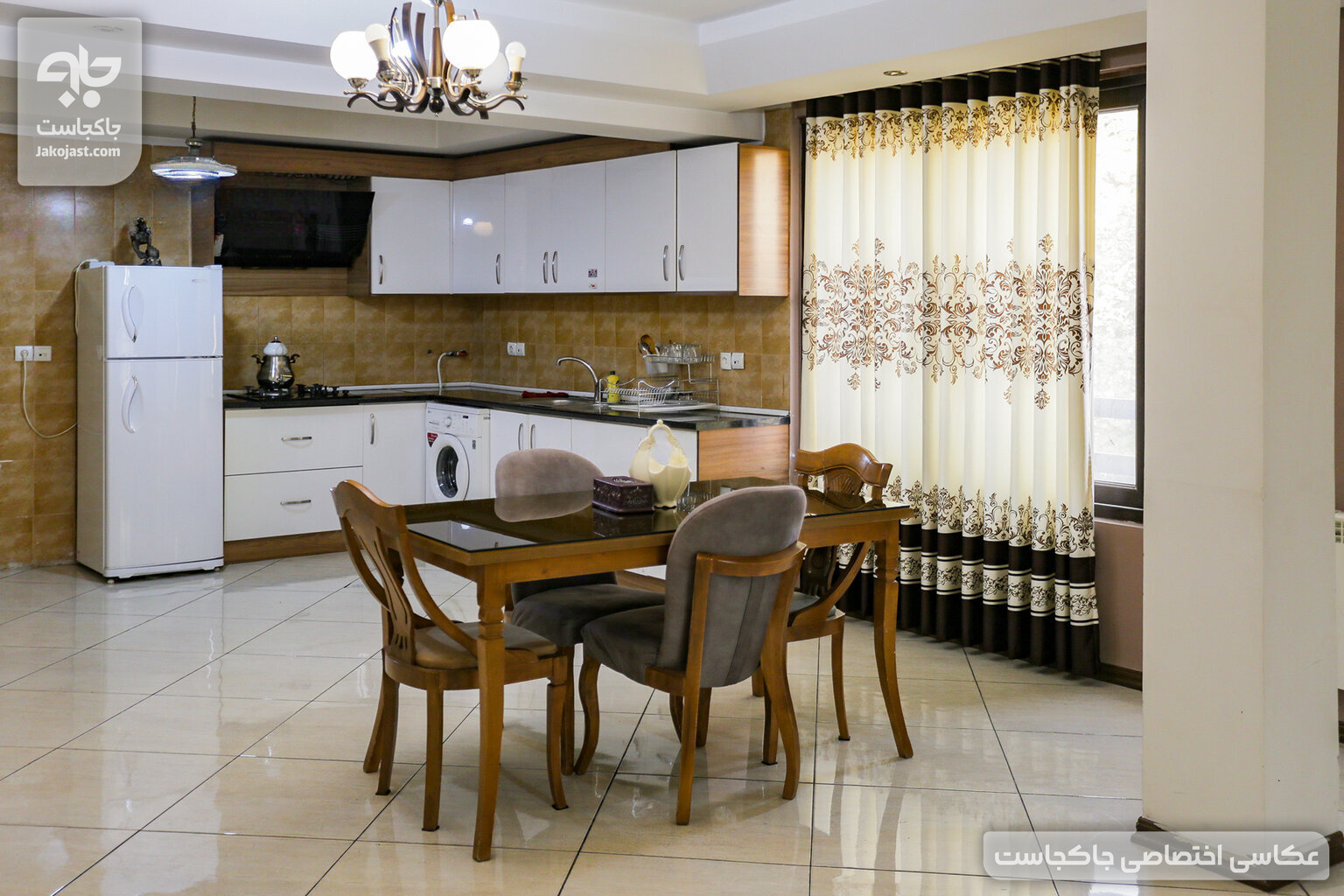 آپارتمان سه خواب 5 یوسف آباد اسکندری - پذیرایی