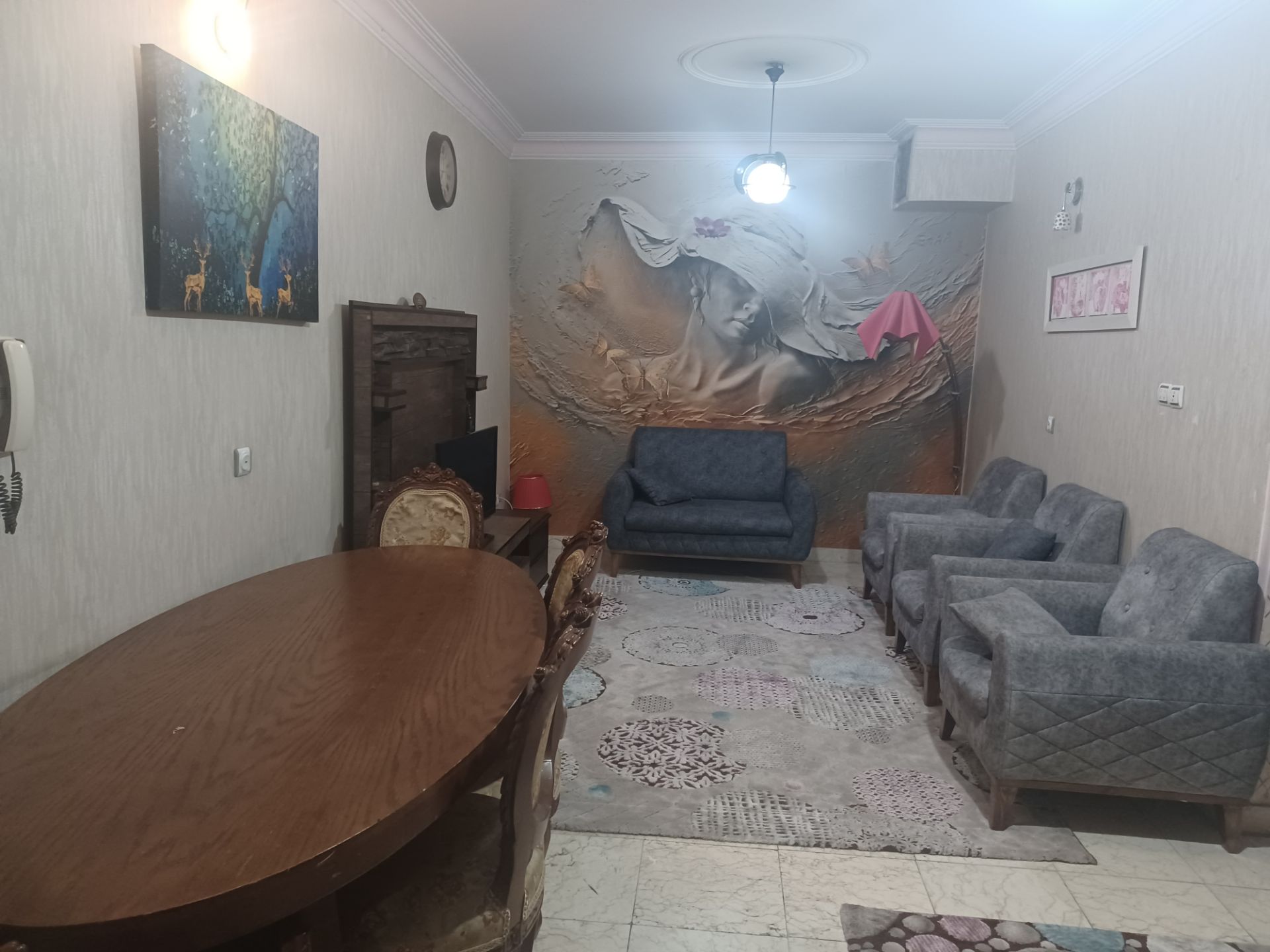 آپارتمان تک خواب خبازی تهرانپارس 6 - پذیرایی