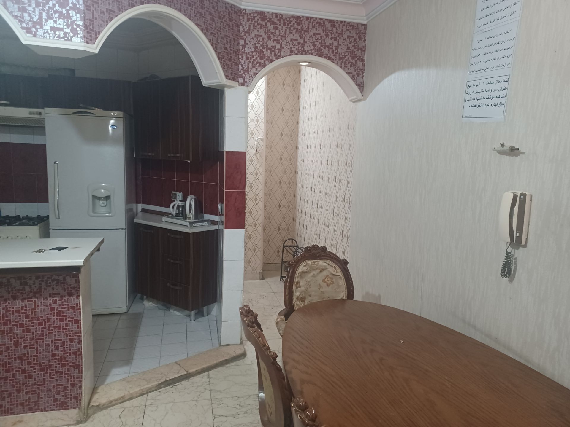 آپارتمان تک خواب خبازی تهرانپارس 6 - پذیرایی