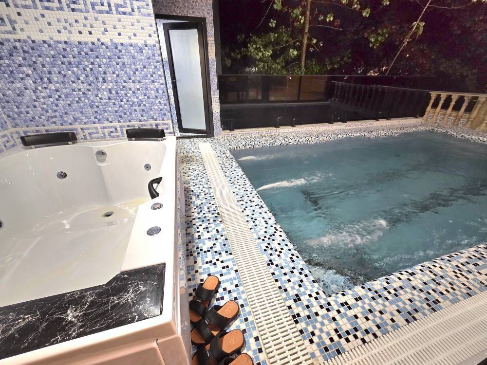 کلبه  دو خواب سویسی توسکا - استخر