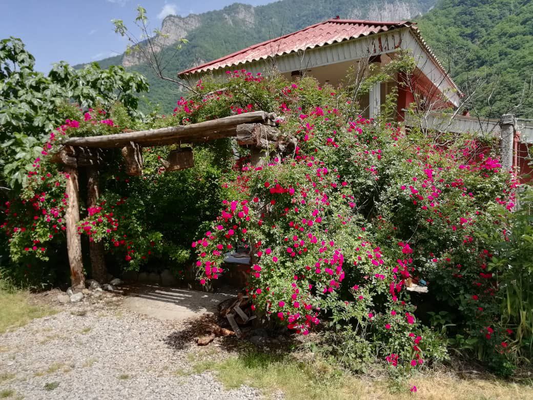 ویلا جنگلی تنکابن واشتان - نمای ویلا