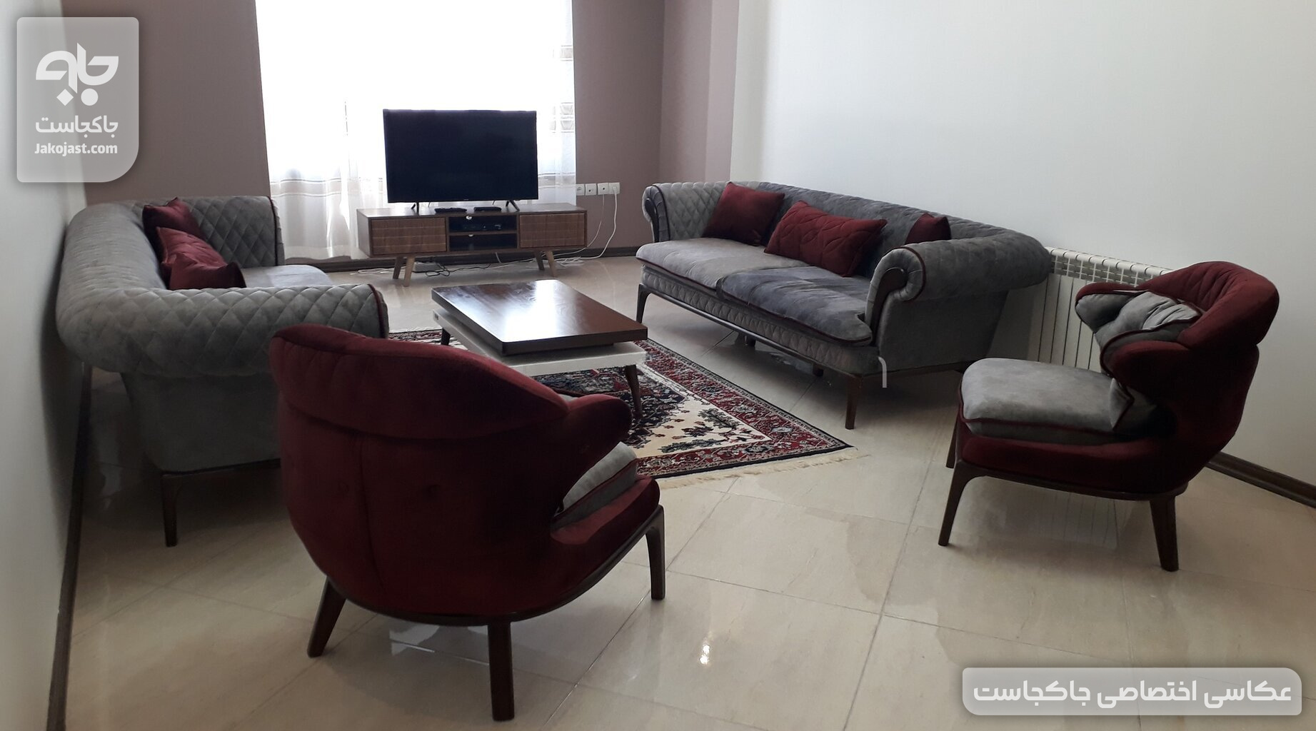 آپارتمان دو خواب یوسف آباد اسکندری - پذیرایی