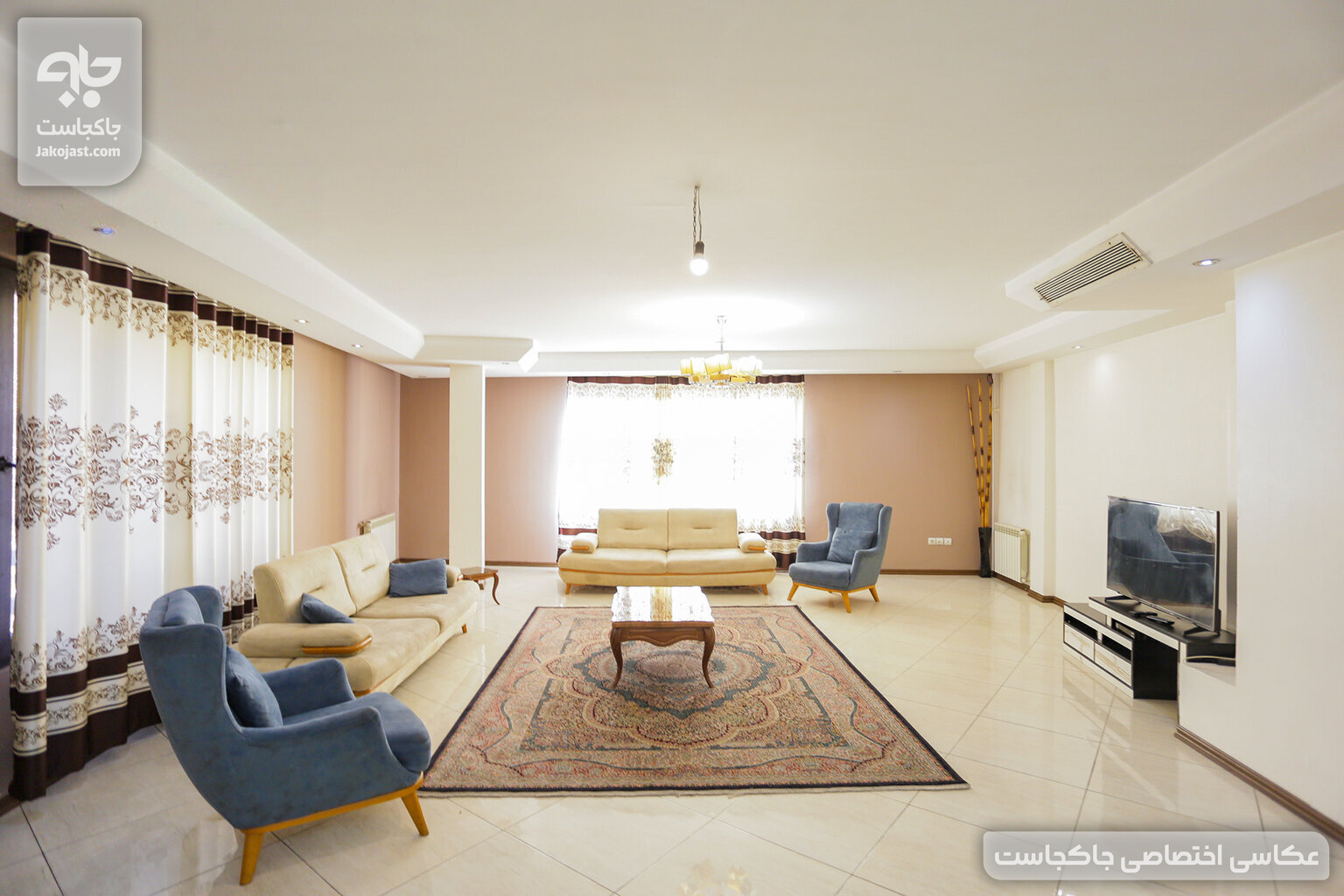 آپارتمان سه خواب  یوسف آباد اسکندری 3 - پذیرایی