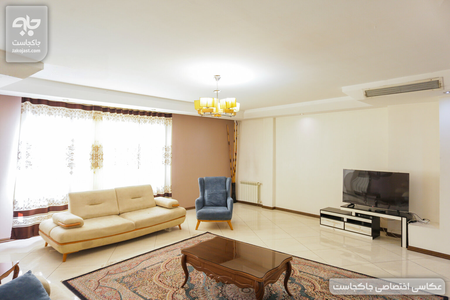 آپارتمان سه خواب  یوسف آباد اسکندری 3 - پذیرایی
