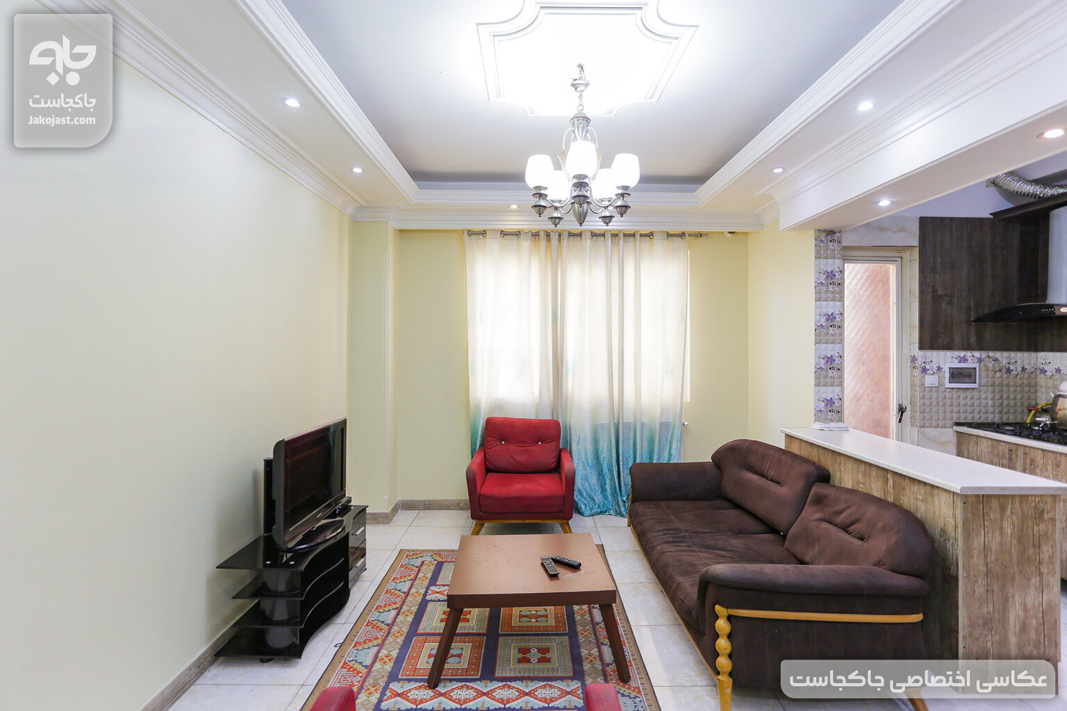 آپارتمان تک خواب  خیابان امام خمینی اسکندری 4 - پذیرایی