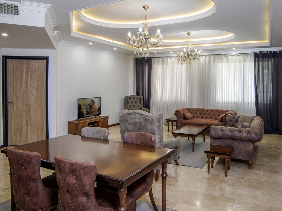 اپارتمان شریعتی تک خواب - پذیرایی